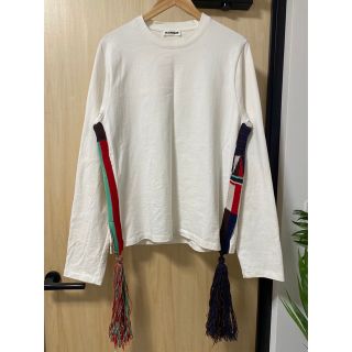 jil sander メンズ タッセル ロングスリーブ tシャツ