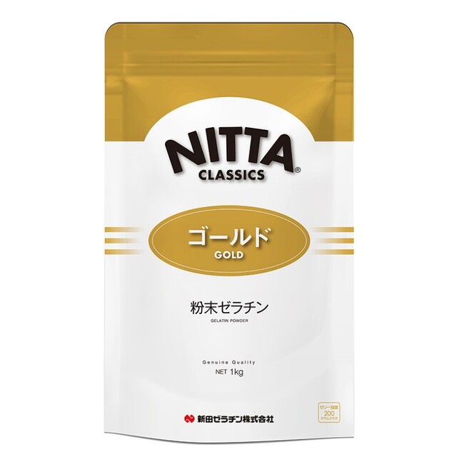 【rianama様専用】NITTAゼラチンゴールド 1kg×2  新田ゼラチン 食品/飲料/酒の食品(菓子/デザート)の商品写真