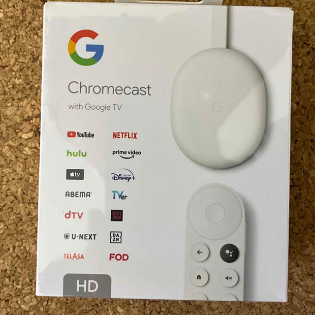 新品　Google Chromecast with google tv HD