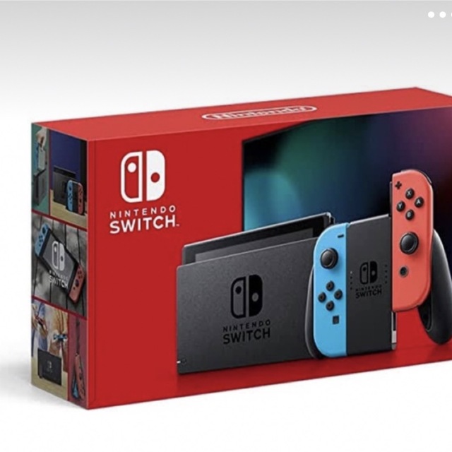 新品未開封NINTENDO SWITCH 本体 ネオンブルー/ネオンレッド任天堂