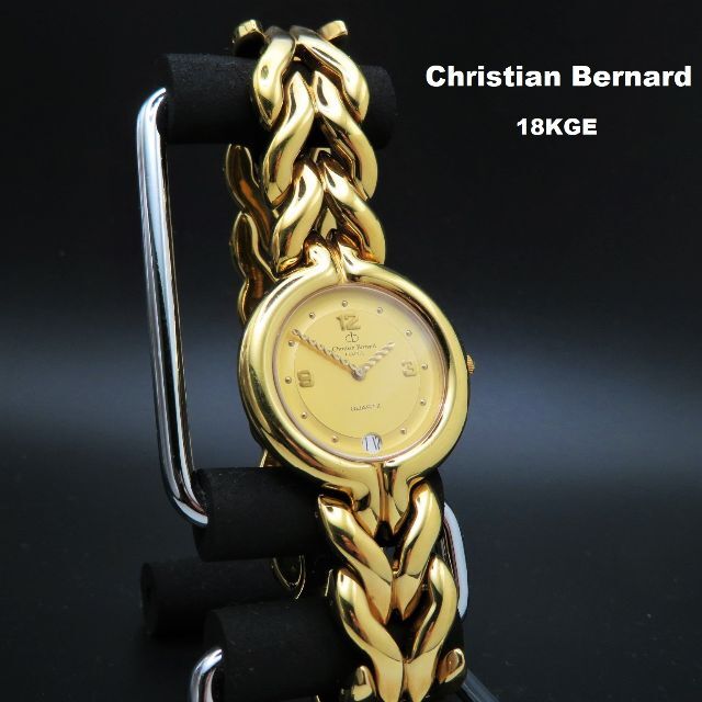 Christian Bernard 腕時計 デイト 18K GOLD EP