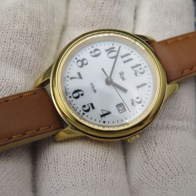 SEIKO(セイコー)のALBA Riki Watanabe ソーラー腕時計 デイト レディースのファッション小物(腕時計)の商品写真