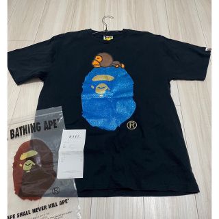 【レア】A BATHING APE サルカモ リバーシブルノースリーブTシャツ