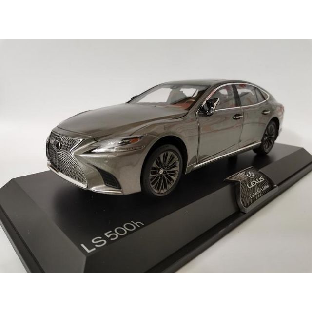 ミニカー レクサス LEXUS LS500h グレー