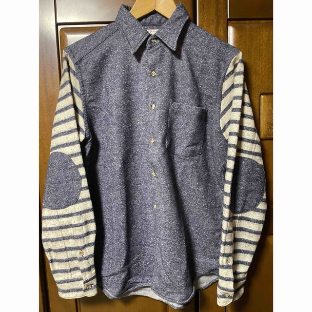 M.V.P ストライプ　シャツ　stripe shirts