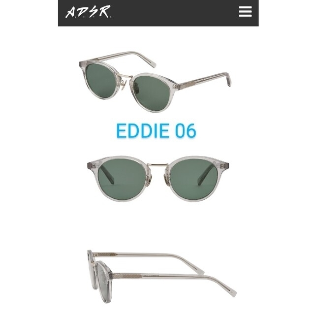 A.D.S.R サングラス　EDDIE 06