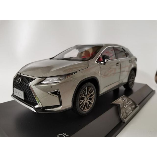 ミニカー 1/18 レクサス RX200T シルバーおもちゃ/ぬいぐるみ