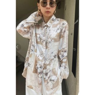 アメリヴィンテージ(Ameri VINTAGE)の2WAY HOLLY SHIRT SET CRACK KNIT アメリ(シャツ/ブラウス(長袖/七分))