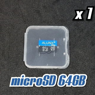 マイクロSD カード 64GB 1枚 microSD カード ALB64(その他)
