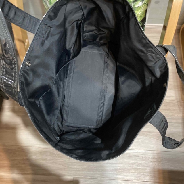 HYSTERIC GLAMOUR(ヒステリックグラマー)のレア　Porter✖️ヒスコラボ　ビニールトートバック メンズのバッグ(トートバッグ)の商品写真