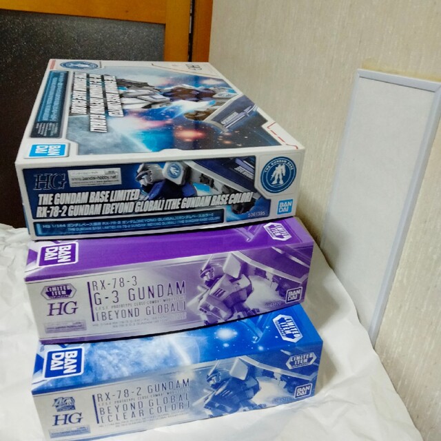 模型/プラモデル未組BEYOND GLOBALガンダムベースカラークリアカラーG3ガンダムカラー