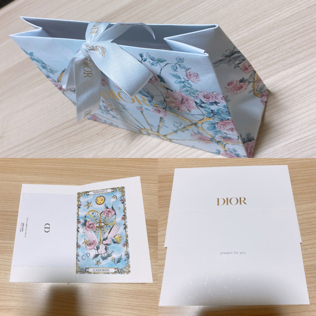 Dior(ディオール)の5🩷Dior🩷2023年母の日限定🩷紙袋BOX タロットカード付き🩷 レディースのバッグ(ショップ袋)の商品写真