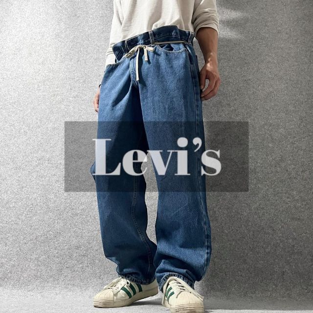 Levi's - 【リーバイス】505 極太 ワイド ルーズ 色落ち デニム