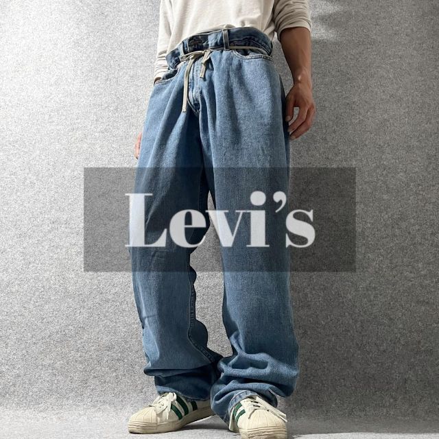 Levi's - 【リーバイス】505 ワイド ルーズ デニム ジーンズ サックス ...