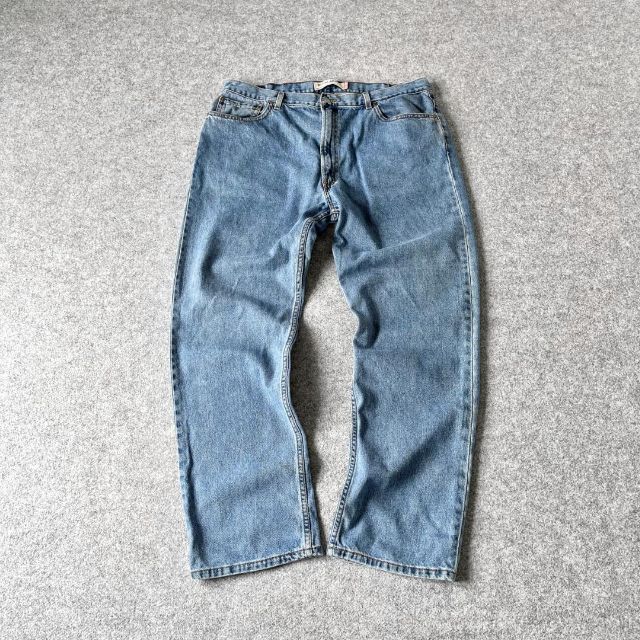 Levi's - 【リーバイス】505 ワイド ルーズ デニム ジーンズ サックス ...