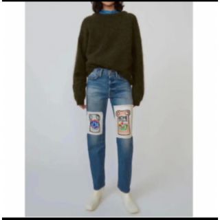 アクネストゥディオズ(Acne Studios)のAcneStudios＊アップリケデニム(デニム/ジーンズ)