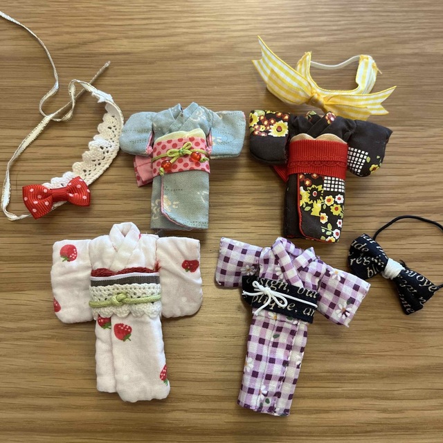 Takara Tomy(タカラトミー)のプチブライス　アウトフィット　着物セット ハンドメイドのぬいぐるみ/人形(人形)の商品写真