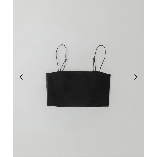 yo BIOTOP】Cropped bare bra top - ベアトップ/チューブトップ