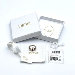 クリスチャンディオール(Christian Dior)の【23年現行品・12号】ディオール　レディース　指輪　リング　CD　NAVY(リング(指輪))