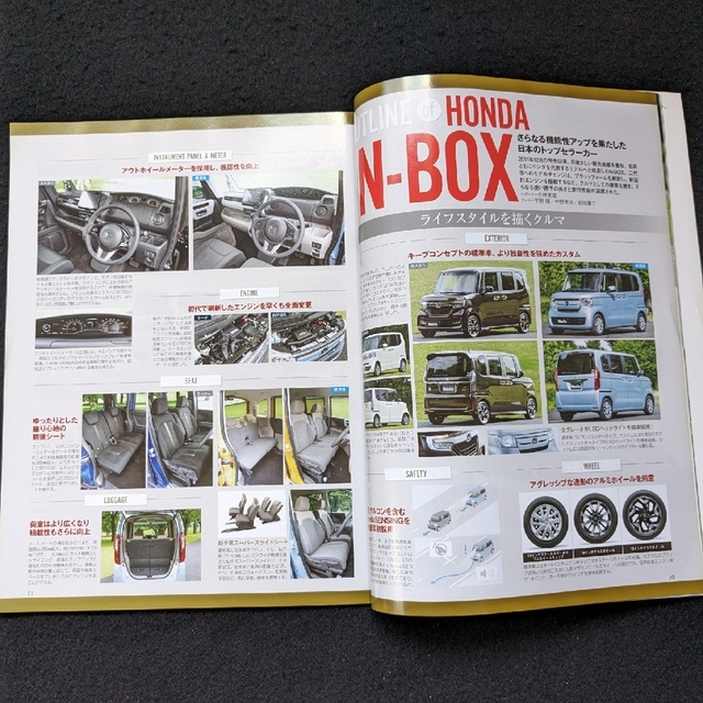 新型　N-BOXのすべて　無限　パーツ　カタログ　ホンダ　G L ターボ　EX