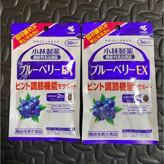 コバヤシセイヤク(小林製薬)のブルーベリーEX 小林製薬　30日分×2(その他)