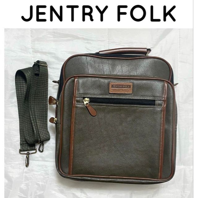 JENTRY FOLK ジェントリーフォーク　メンズ　ショルダーバッグ　レトロ