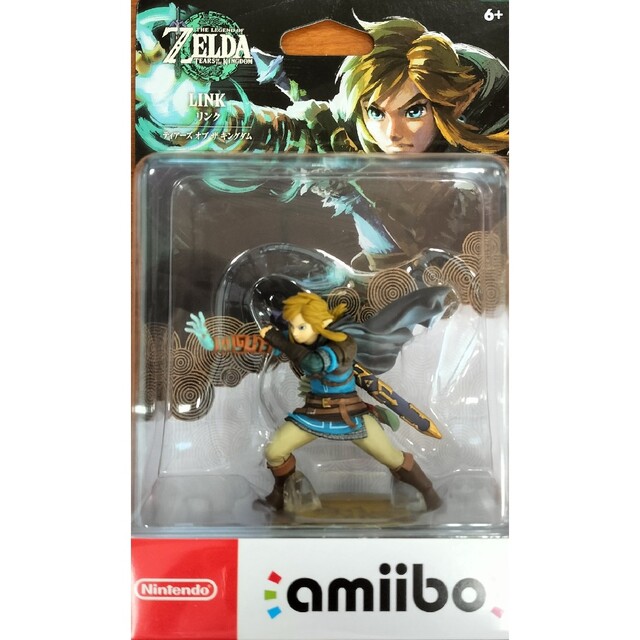 ゼルダの伝説 ティアーズ オブ ザ キングダム 2個セット amiibo リンク-