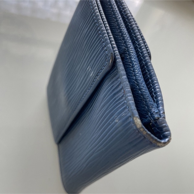 LOUIS VUITTON - ルイヴィトン 二つ折り財布 青の通販 by rose LOUIS VUITTON - ルイヴィトン 二つ折り財布 青の通販 by rose