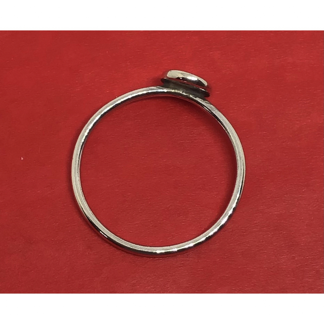 「M」オーバル印台 SILVER925 シルバー925 11号リング 銀指輪 メンズのアクセサリー(リング(指輪))の商品写真
