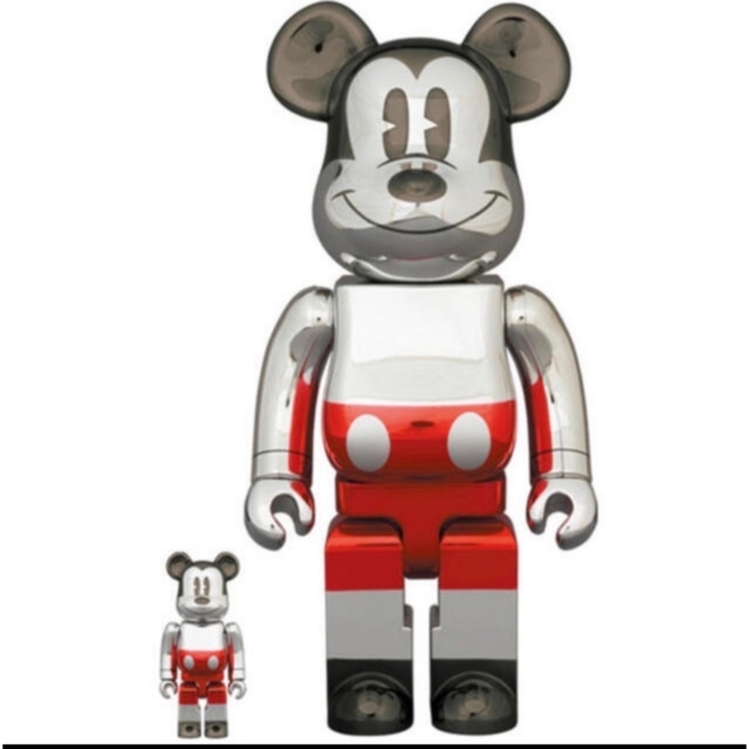 メディコムトイBE@RBRICK FUTURE MICKEY　100% 400%