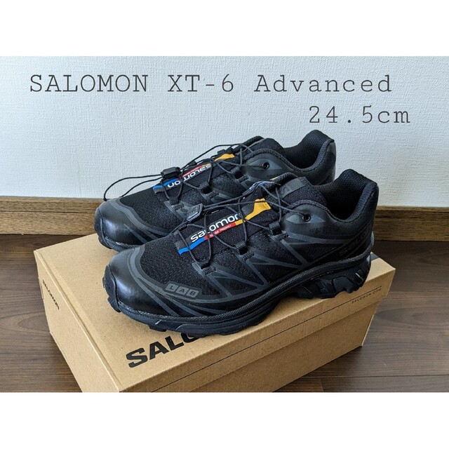 新品】Salomon サロモン XT-6 ADV 24.5cm-