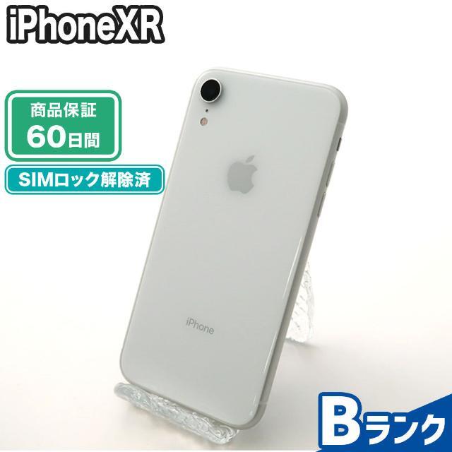 iPhoneXR 128GB ホワイト SoftBank  Bランク 本体【ReYuuストア（リユーストア）】