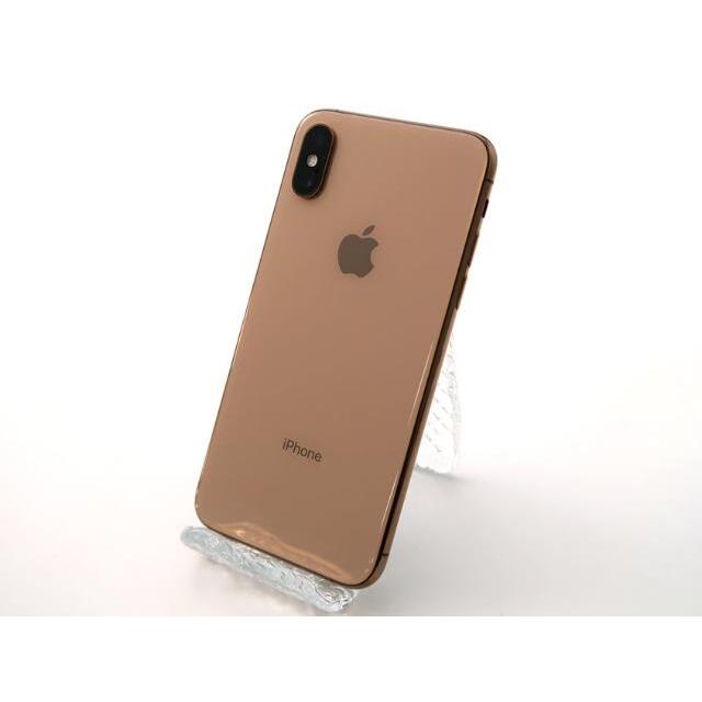 iPhoneXS 256GB ゴールド SoftBank Aランク 本体【ReYuuストア(リ