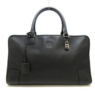 ロエベ(LOEWE)のロエベ ボストンバッグ アマソナ44 黒(ボストンバッグ)