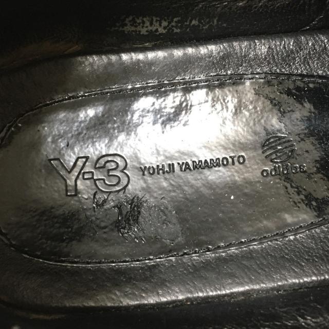 Y-3(ワイスリー)のワイスリー スニーカー UK10D メンズ - 黒 メンズの靴/シューズ(スニーカー)の商品写真
