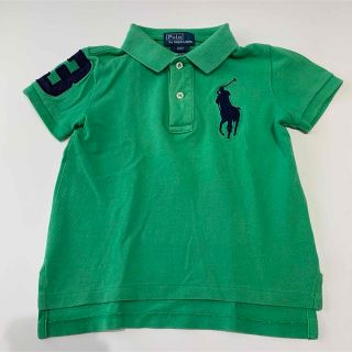 ポロラルフローレン(POLO RALPH LAUREN)のラルフローレン ポロシャツ 2T グリーン ビッグポニー(Tシャツ/カットソー)