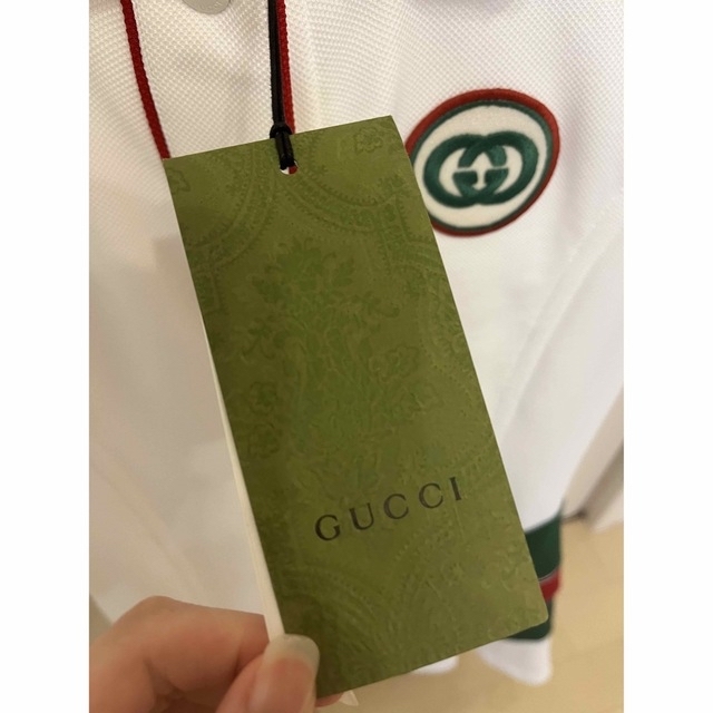 Gucci(グッチ)のウェブストライプポロドレス レディースのワンピース(ミニワンピース)の商品写真