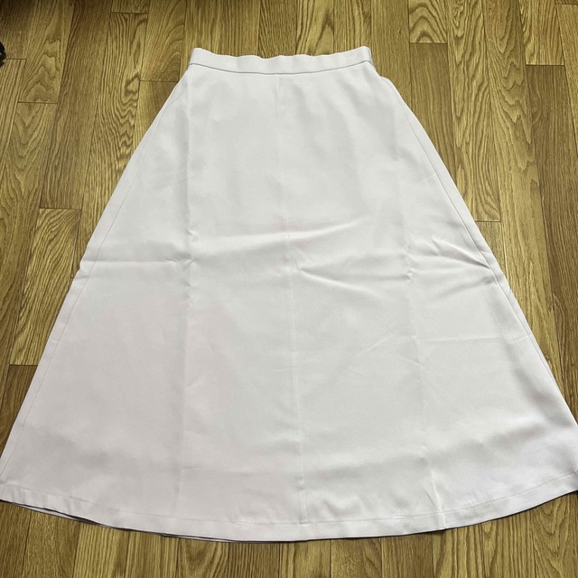 AER ADAM ET ROPE(アダムエロペ)のROPE  ロングスカート　色ラベンダー　サイズ40 新品 レディースのスカート(ロングスカート)の商品写真