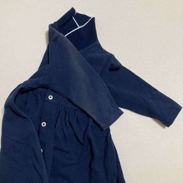 Ralph Lauren(ラルフローレン)のラルフローレン80女の子ワンピース訳あり キッズ/ベビー/マタニティのベビー服(~85cm)(ワンピース)の商品写真