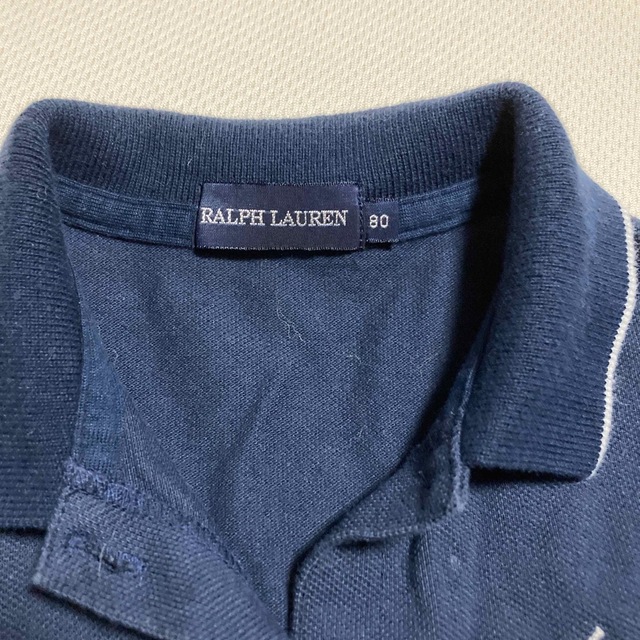 Ralph Lauren(ラルフローレン)のラルフローレン80女の子ワンピース訳あり キッズ/ベビー/マタニティのベビー服(~85cm)(ワンピース)の商品写真