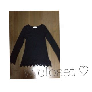 ダブルクローゼット(w closet)のw closet ♡ Tシャツ(Tシャツ(長袖/七分))