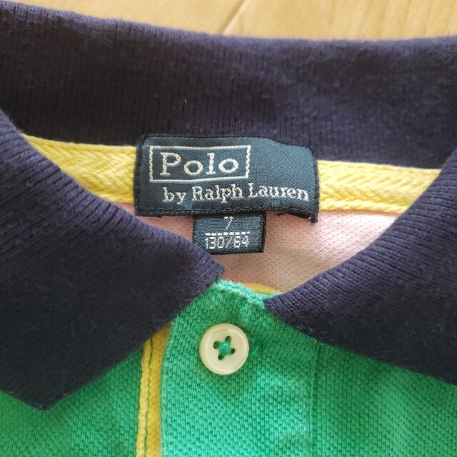 POLO RALPH LAUREN(ポロラルフローレン)のポロラルフローレン　ポロシャツ　130 キッズ/ベビー/マタニティのキッズ服男の子用(90cm~)(Tシャツ/カットソー)の商品写真