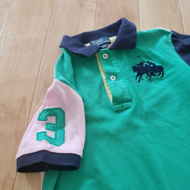 POLO RALPH LAUREN(ポロラルフローレン)のポロラルフローレン　ポロシャツ　130 キッズ/ベビー/マタニティのキッズ服男の子用(90cm~)(Tシャツ/カットソー)の商品写真