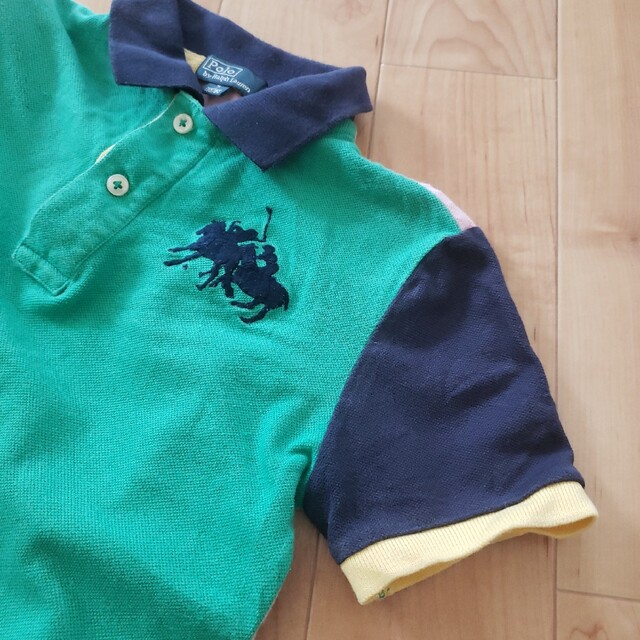 POLO RALPH LAUREN(ポロラルフローレン)のポロラルフローレン　ポロシャツ　130 キッズ/ベビー/マタニティのキッズ服男の子用(90cm~)(Tシャツ/カットソー)の商品写真