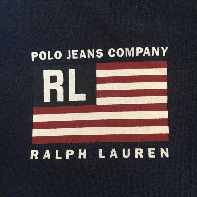 POLO RALPH LAUREN(ポロラルフローレン)のポロジーンズ　ロンパース   レトロ   キッズ/ベビー/マタニティのベビー服(~85cm)(ロンパース)の商品写真