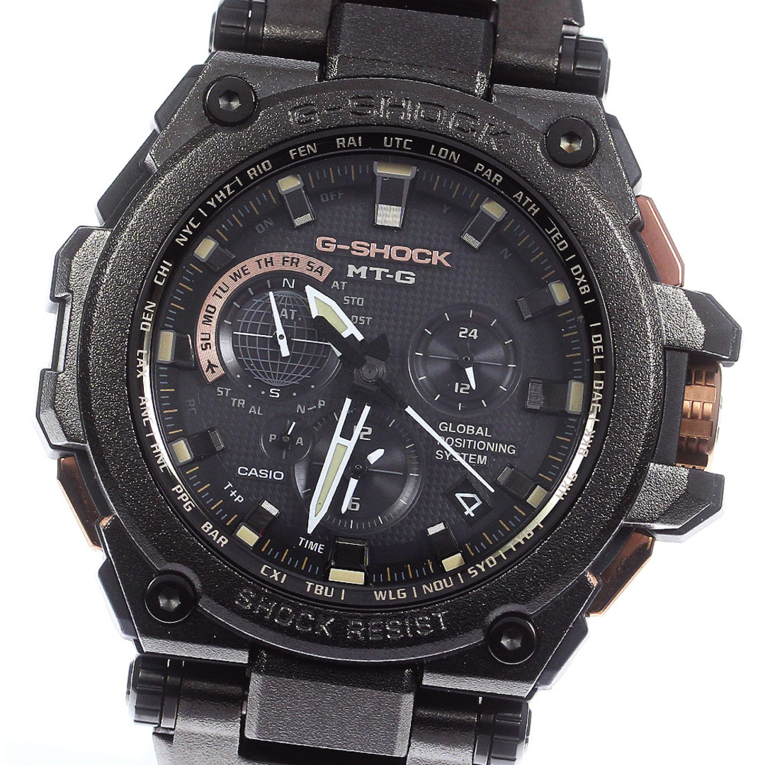 箱付き CASIO カシオ G-SHOCK MTG-1000 電波ソーラー時計