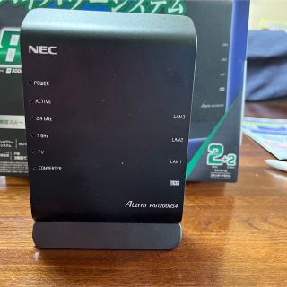 NEC 無線LANルーター  PA-WG1200HS4(PC周辺機器)