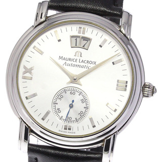 モーリスラクロア(MAURICE LACROIX)のモーリスラクロア MAURICE LACROIX 58789 マスターピース ビッグデイト 自動巻き メンズ 良品 _750406【ev20】(腕時計(アナログ))