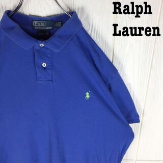 ラルフローレン(Ralph Lauren)のラルフローレン 半袖ポロシャツ ワンポイント刺繍ポニー コットン100％ゆるだぼ(ポロシャツ)