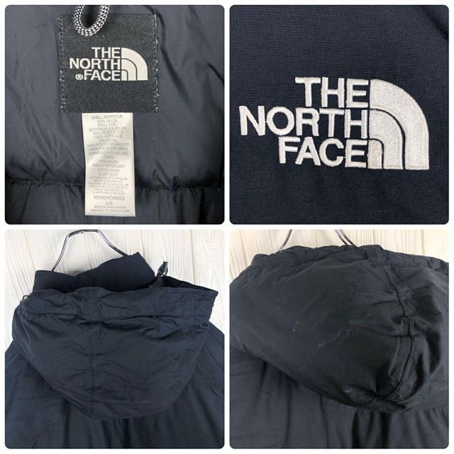 THE NORTH FACE(ザノースフェイス)の刺繍ロゴ★ザノースフェイス NORTH FACE 肉厚マウンテンダウンジャケット メンズのジャケット/アウター(ダウンジャケット)の商品写真